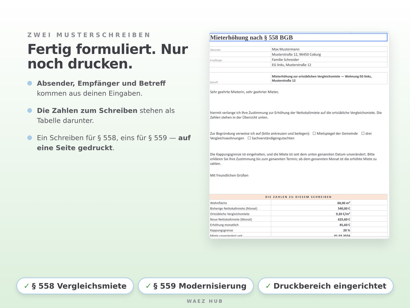 Mieterhöhungs-Rechner – Ansicht 8 von 9