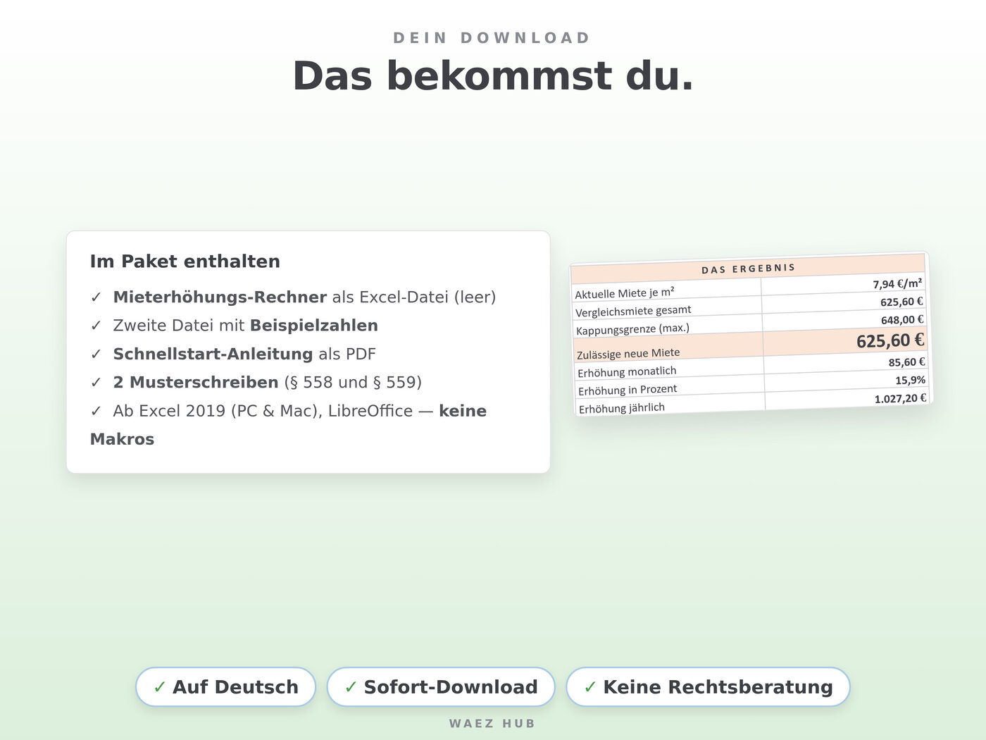 Mieterhöhungs-Rechner – Ansicht 9 von 9