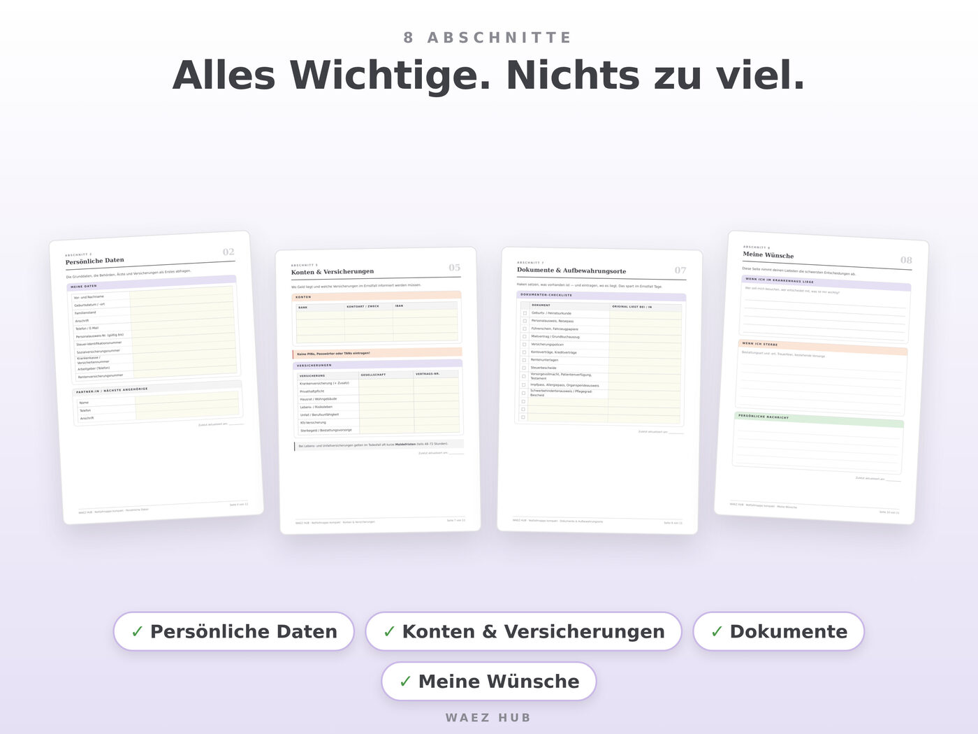Notfallmappe kompakt – Ansicht 7 von 9